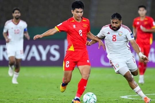 U23 Việt Nam vào bán kết châu Á: Đè bẹp U23 UAE bằng thông số áp đảo