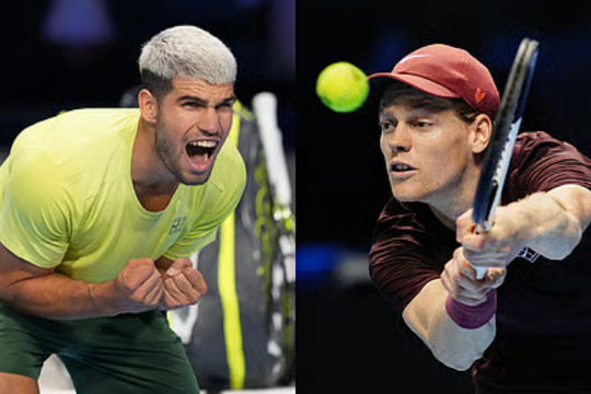 Kỷ nguyên Sincaraz năm thứ 3: Ai đủ sức cản bước Sinner và Alcaraz trong năm 2026?