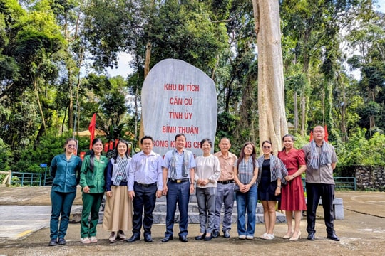 Khu Căn cứ Tỉnh ủy Bình Thuận đón lượng khách vượt 56,5% chỉ tiêu