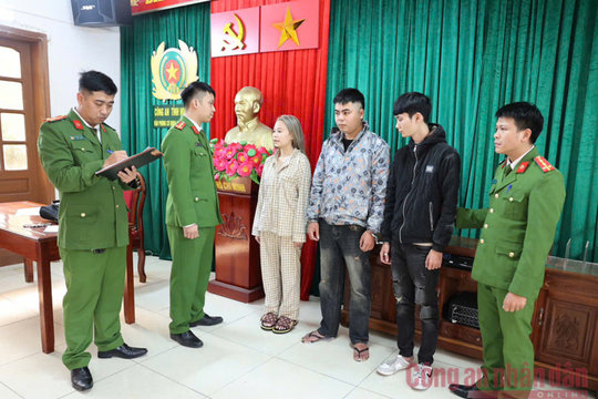 Công an Ninh Bình khởi tố nhóm đối tượng mua bán người và cưỡng đoạt tài sản