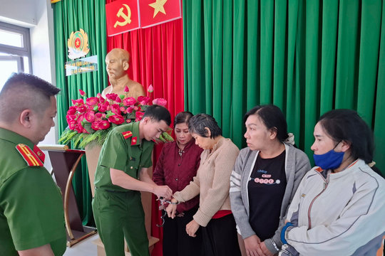 Lâm Đồng: Triệt phá đường dây đường dây đánh bạc ghi số lô, đề quy mô lớn liên xã