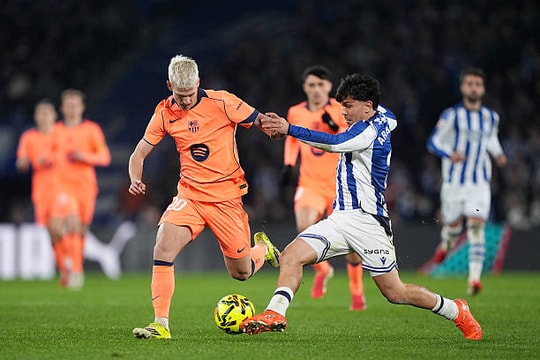 Nghịch lý xG 3.69: Barcelona đứt chuỗi bất bại sau cơn ác mộng phung phí tại Anoeta