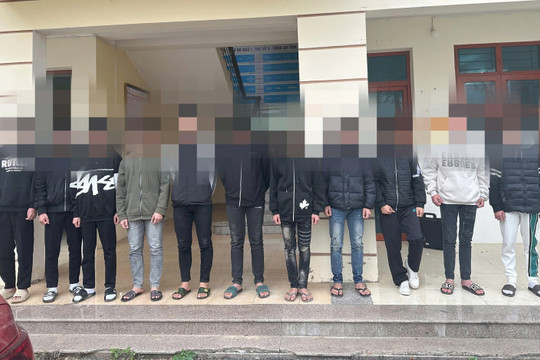 Thái Nguyên: Khởi tố 11 học sinh dùng hung khí gây rối trật tự công cộng