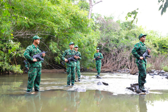 Tuổi trẻ biên phòng xung kích vì bình yên biên giới