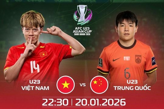 Tổng hợp link xem trực tiếp cặp trận bán kết U23 Việt Nam vs U23 Trung Quốc vào 22h30 hôm nay 20/01/2026