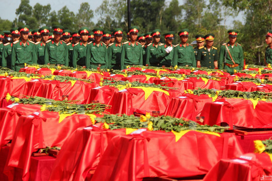 Thông tư số 03/2026/TT-BQP quy định, hướng dẫn thực hiện chế độ cho đối tượng tìm kiếm, quy tập hài cốt liệt sĩ