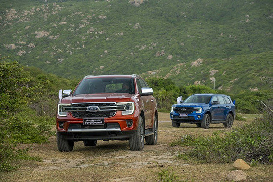 Bảng giá xe Ford Everest mới nhất tháng 1/2026: SUV 7 chỗ đa dụng và mạnh mẽ