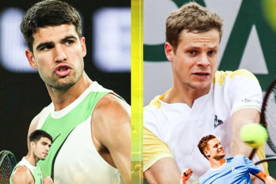 Australian Open 2026 ngày 4: Alcaraz phô diễn sức mạnh, Zverev sẵn sàng bứt tốc