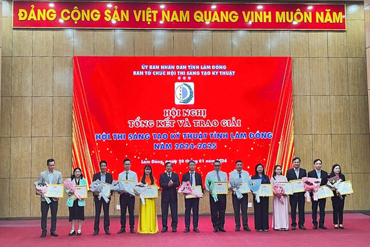Lan tỏa tinh thần sáng tạo – Tôn vinh 6 cá nhân xuất sắc của Công ty Thủy điện Đại Ninh