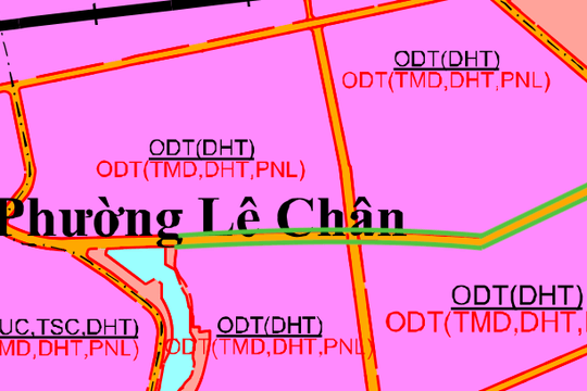 Quy hoạch giao thông phường Lê Chân Hải Phòng: Chi tiết các tuyến đường mới sắp mở đến 2030
