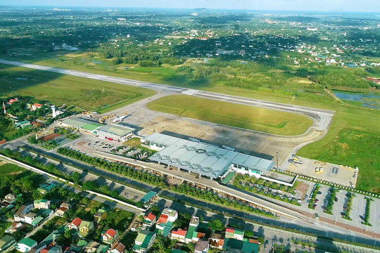 Dự án kéo dài đường băng sân bay Vinh: Nghệ An dồn lực giải phóng mặt bằng về đích năm 2026