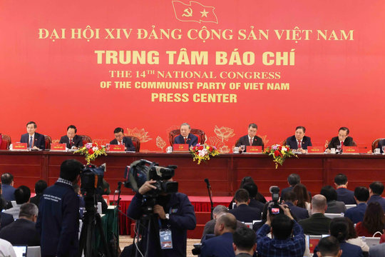 Họp báo quốc tế công bố kết quả Đại hội XIV của Đảng