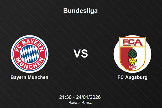 Nhận định Bayern München vs FC Augsburg - Sức mạnh áp đảo tại Allianz Arena