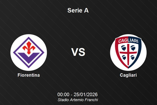 Nhận định Fiorentina vs Cagliari - Serie A: Khúc cua quan trọng tại Artemio Franchi