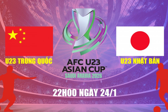 Tổng hợp link xem trực tiếp chung kết U23 Trung Quốc vs U23 Nhật Bản: Nhật Bản thắng