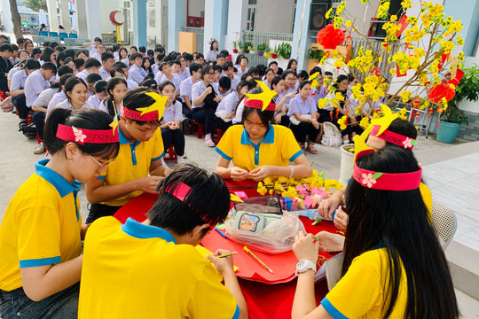 Trải nghiệm Tết Cổ truyền trong trường học