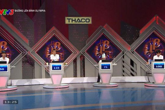 Trần Võ Gia Bảo giành cầu truyền hình Chung kết Đường lên đỉnh Olympia 2026 đầu tiên