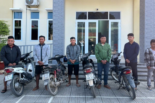 Công an tỉnh Tây Ninh triệt phá đường dây tổ chức nhập cảnh trái phép từ Campuchia