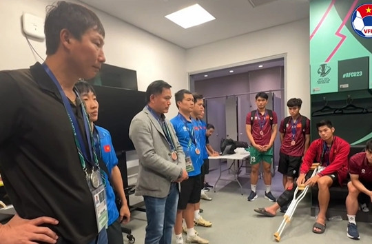 Phó chủ tịch VFF Trần Anh Tú dặn U23 Việt Nam tránh xa giá trị ảo