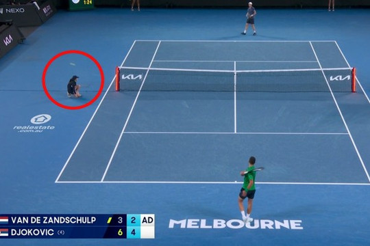 Novak Djokovic suýt bị truất quyền thi đấu tại Australia Mở rộng 2026 sau pha bóng nguy hiểm