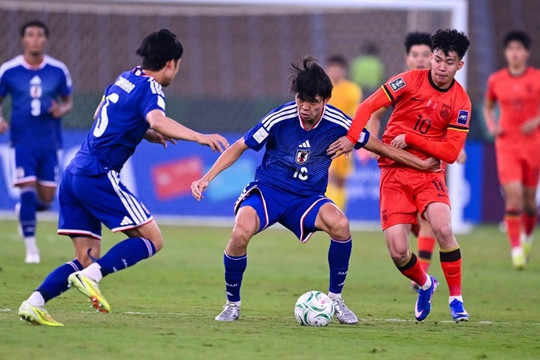 U23 Nhật Bản đè bẹp U23 Trung Quốc 4-0 để vô địch U23 châu Á 2026