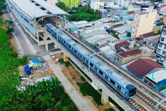 Metro số 2 TP.HCM hơn 55.000 tỷ đồng: Thi công xuyên đêm để kịp tiến độ năm 2030