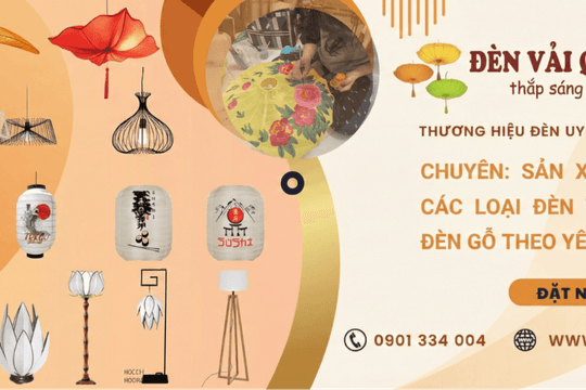 Lồng đèn vải Quang Vinh hai mươi năm uy tín
