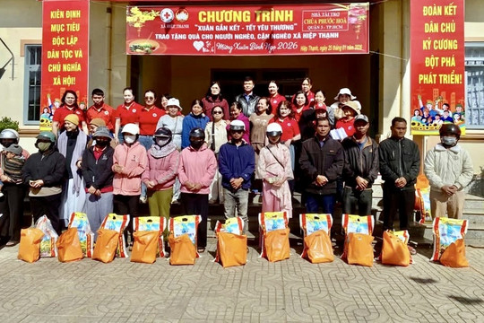 Triển khai Chương trình “Tết Nhân ái” kịp thời, thiết thực, hiệu quả