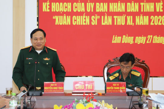 Chương trình Xuân chiến sĩ tại xã biên giới Lâm Đồng diễn ra ngày 5 - 6/2
