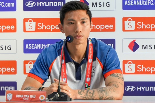 Đoàn Văn Hậu khẳng định CAHN đủ sức đánh bại Selangor tại Shopee Cup