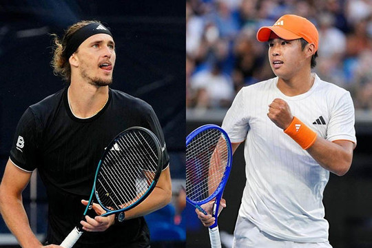 Bản lĩnh Alexander Zverev khuất phục Learner Tien tại tứ kết Australian Open 2026