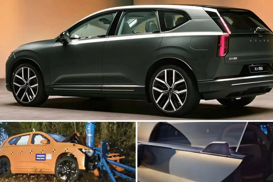 Giải pháp tay nắm cửa điện tử trên Volvo EX60: Ưu tiên thoát hiểm khi xảy ra sự cố
