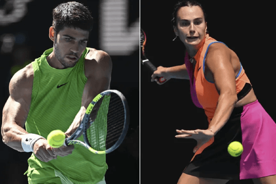 Tranh cãi tại Australian Open 2026: Alcaraz và Sabalenka bị buộc tháo thiết bị đeo tay