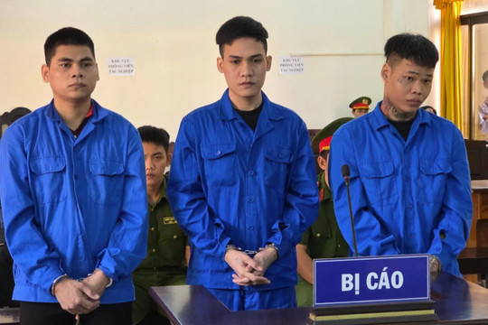 An Giang: Tuyên phạt 3 bị cáo hơn 40 năm tù về tội Giết người