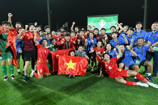 U23 Việt Nam thiết lập vị thế độc tôn tại châu Á sau tấm HCĐ lịch sử