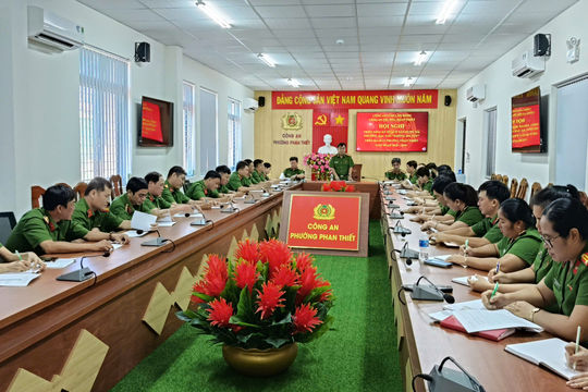Phường Phan Thiết tập trung xây dựng địa bàn “không ma túy”