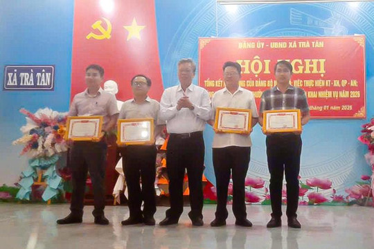 Trà Tân thực hiện tốt công tác cải cách hành chính