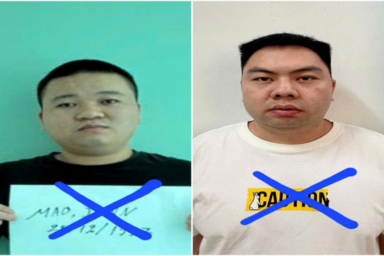 Công an tỉnh An Giang bắt giữ và bàn giao hai đối tượng truy nã người Trung Quốc