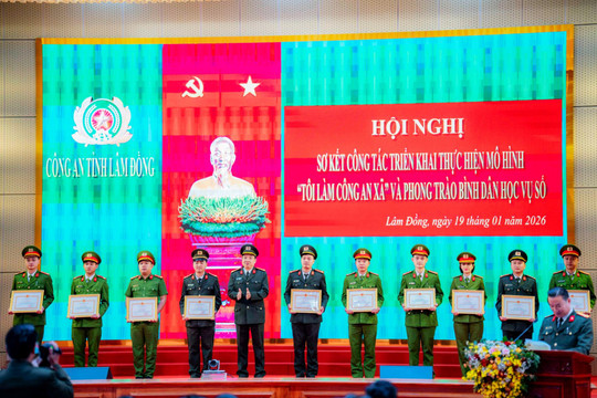 Hiệu quả từ mô hình “Tôi làm công an xã”