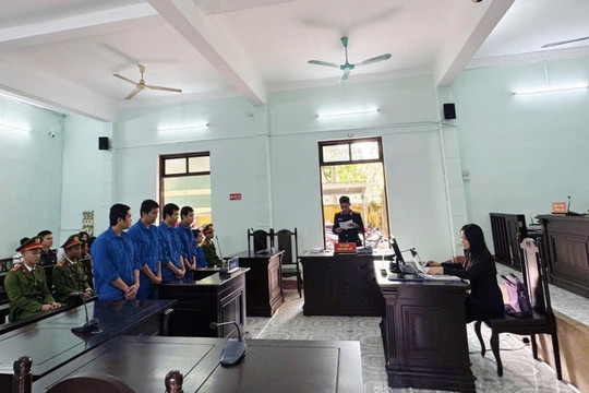 Huế tuyên phạt 4 bị cáo 29 năm tù vì tổ chức sử dụng trái phép chất ma túy