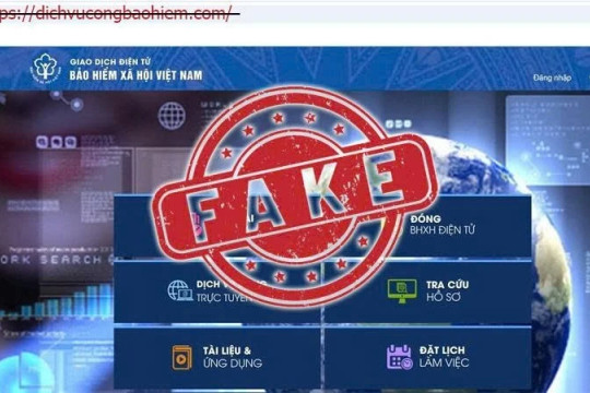 Cảnh giác với website giả mạo dịch vụ công