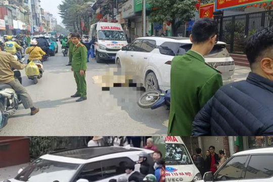 Tạm giữ tài xế xe điện lùi xe khiến 2 người thương vong trên phố Khâm Thiên