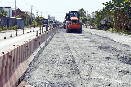 Cải tạo Quốc lộ 1 qua Cần Thơ: Xử lý dứt điểm tình trạng ngập do triều cường