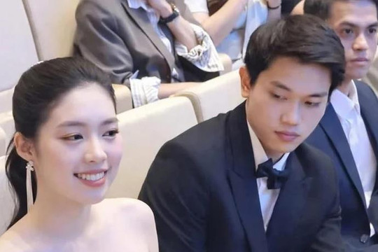 Nguyễn Đình Bắc và Á hậu Châu Anh gây sốt tại Gala Cúp Chiến thắng 2025