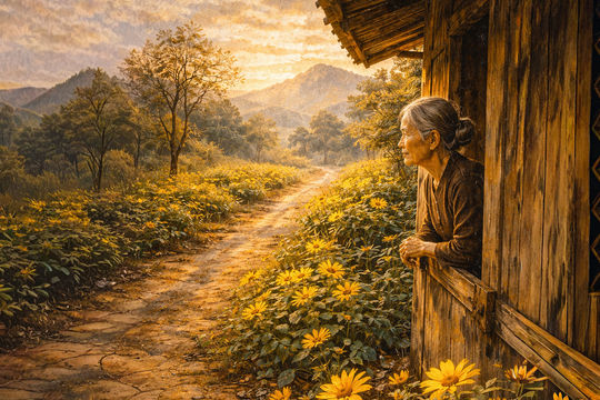 Cuối năm với mẹ