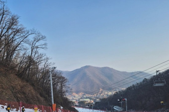 Jisan Forest Resort: Trải nghiệm trượt tuyết trong ngày gần Seoul cho khách Việt