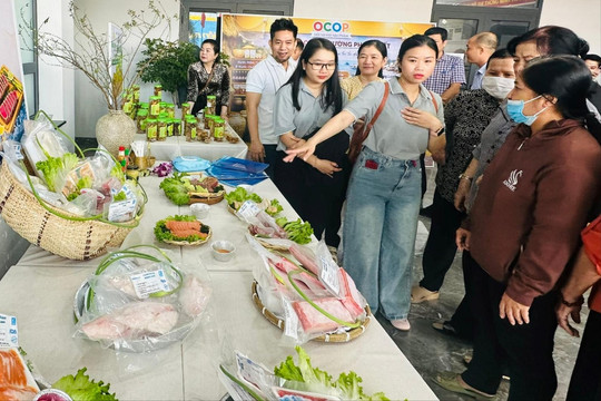 Kết nối chủ thể sản phẩm OCOP Lâm Đồng với thị trường dịp tết