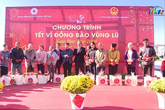 Xuân yêu thương đến với người dân Lâm Đồng