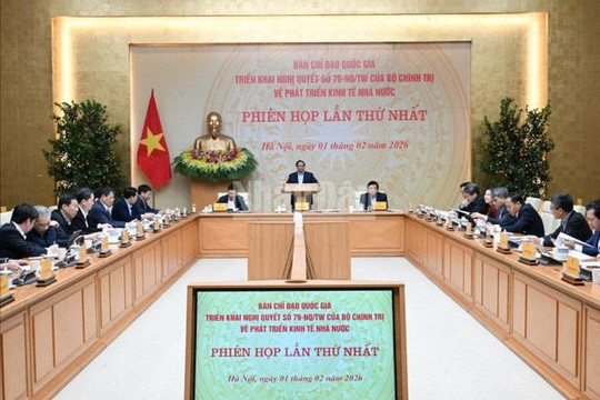 Tích cực thể chế hóa, triển khai nhanh Nghị quyết 79-NQ/TW của Bộ Chính trị về phát triển kinh tế nhà nước