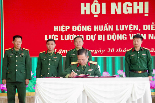 Lâm Đồng xây dựng lực lượng dự bị động viên vững mạnh, hùng hậu